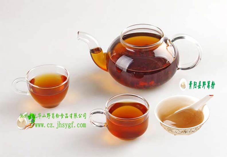 青阳县葛根茶,九华山葛根茶,野生葛根茶,葛根茶效果